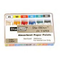 Absorbent Paper Points No.45-80-Diadent