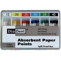 Absorbent Paper Points No.40-Diadent