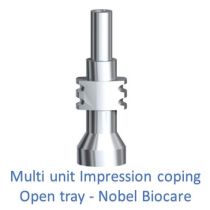 Multi-unit Impression Coping Open Tray - Nobel Biocare